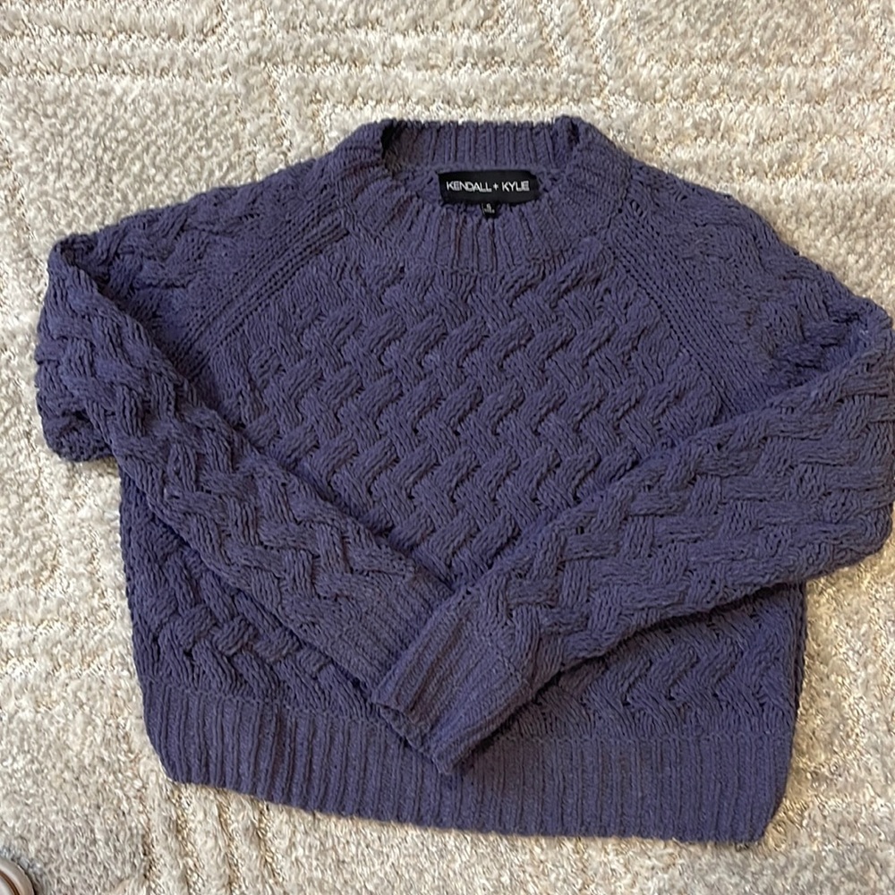 Kendall & Kylie crop sweater